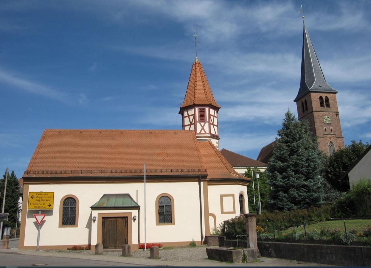 Ferienwohnung Zwischen Rhein Und Schwarzwald Bischweier ภายนอก รูปภาพ